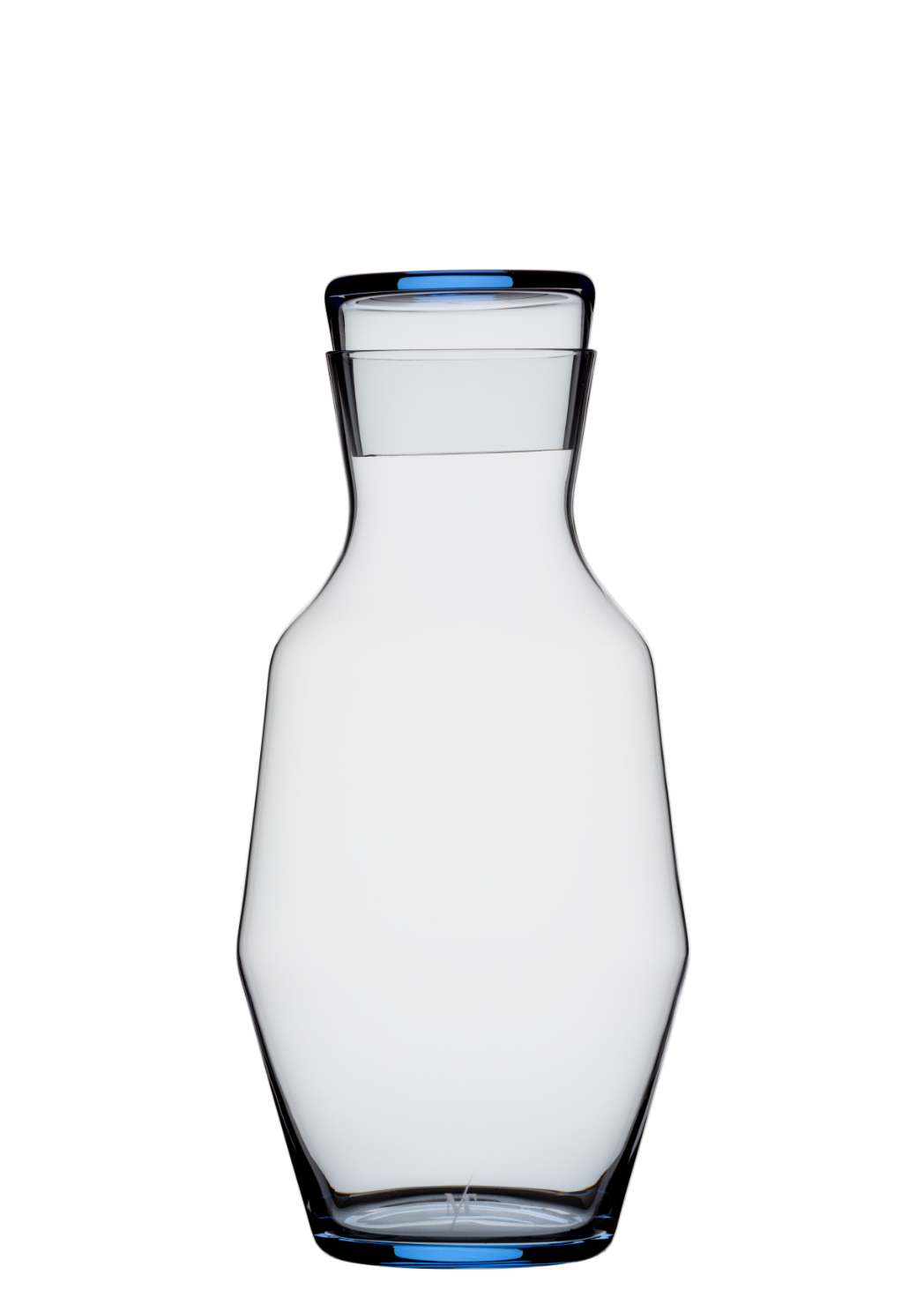 Double Bend Carafe Blue — MarkThomas Double Bend, премиум-бокал ручной работы из Австрии